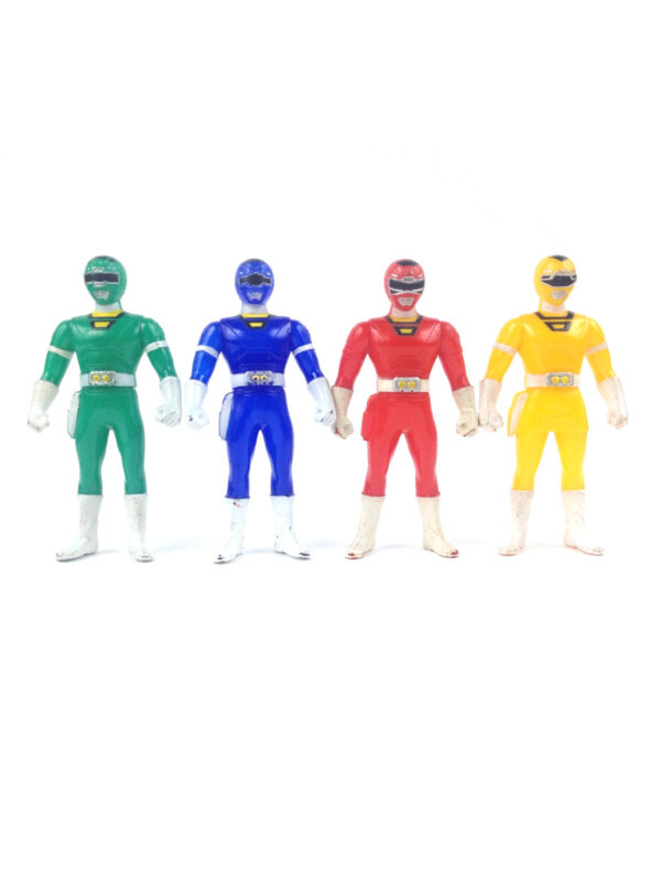 car ranger 4 piece sofubi